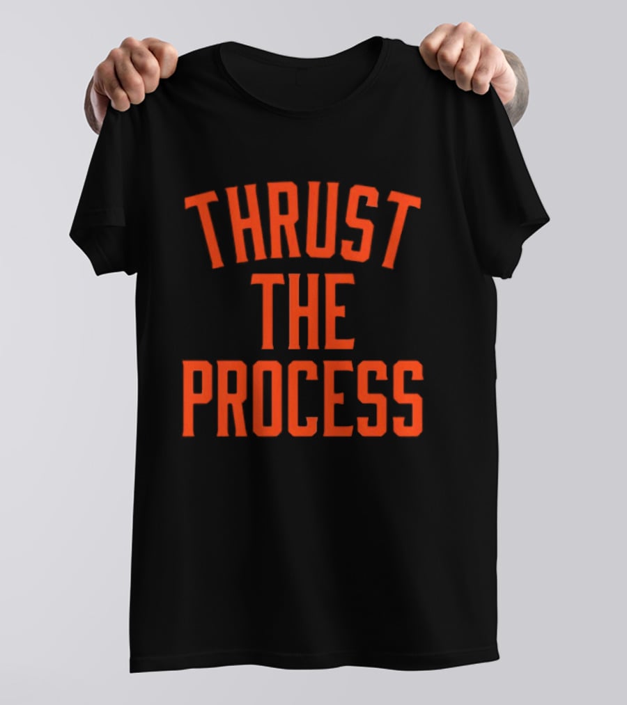 Thrust The Process Robbie Ray San Francisco Giants Baseball T-Shirt