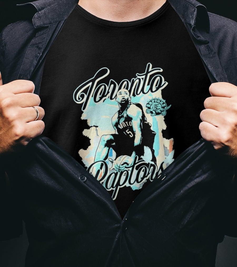 Vince Carter 15 Toronto Raptors T-Shirt