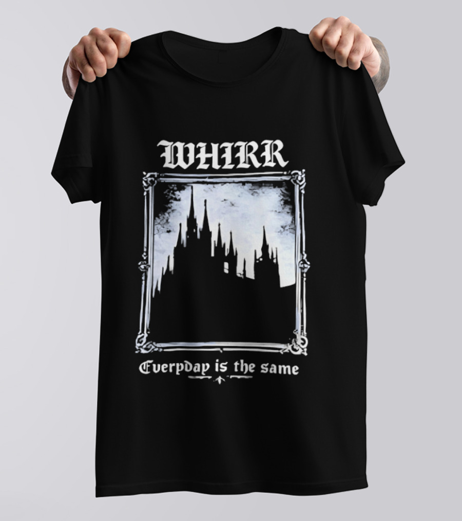 WHIRR Everyday Is The Same Gothic Castle Scene T-Shirt