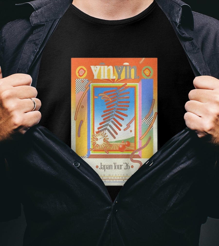 Yin Yin Japan Tour 26 Club Quattro Osaka Nagoya Q East Tokyo T-Shirt