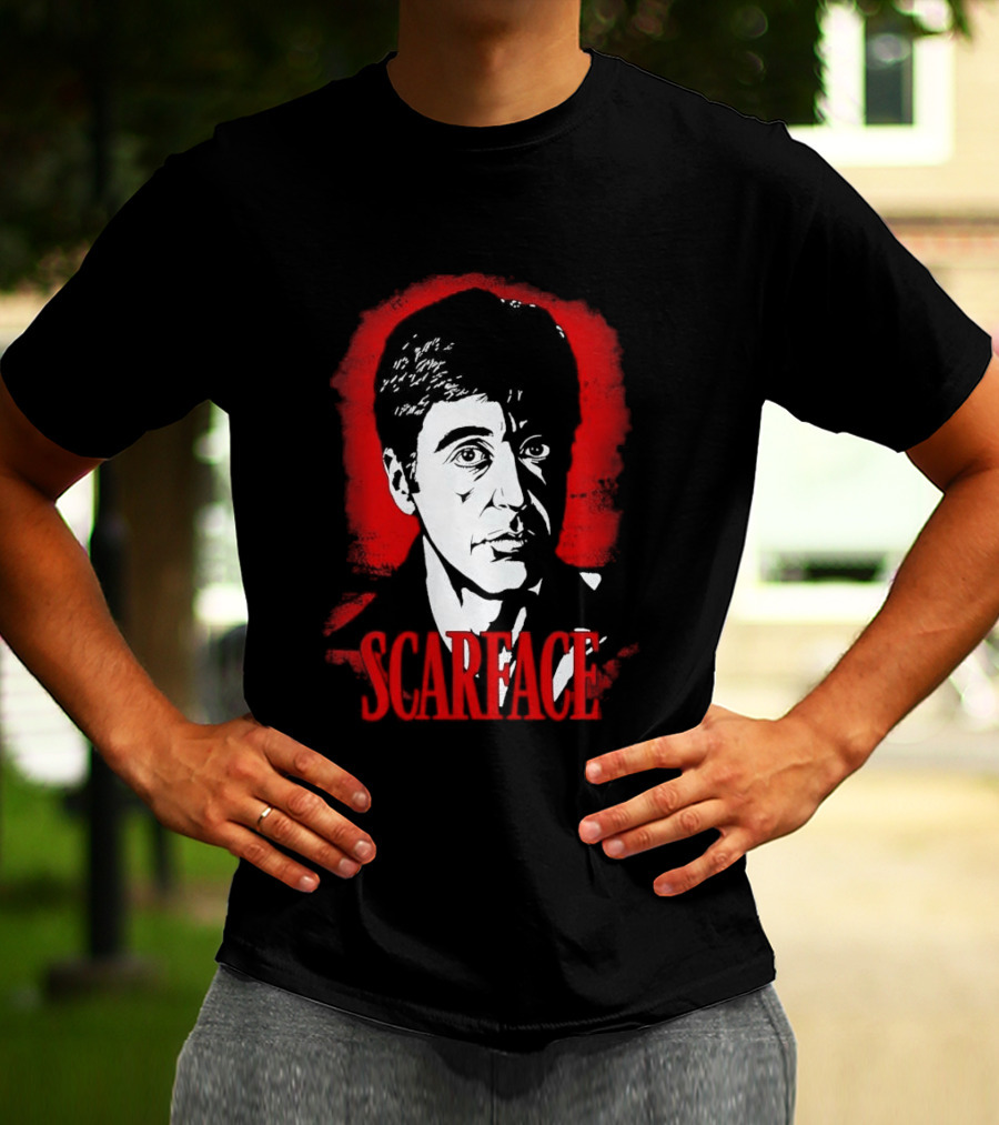 Al Pacino Scarface Tony Montana Brian De Palma Oliver Stone Universal Pictures Miami Florida T-Shirt