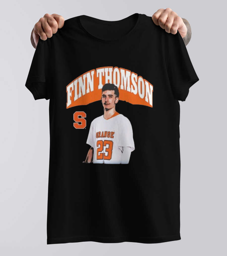 Syracuse Orange Lacrosse Finn Thomson Number 23 T-Shirt
