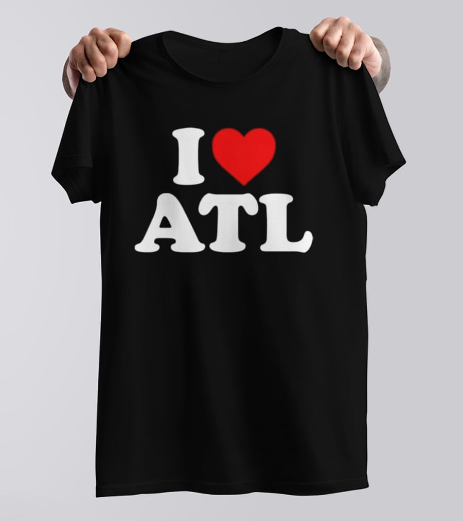 Atlanta Braves I Heart ATL Baseball Team T-Shirt