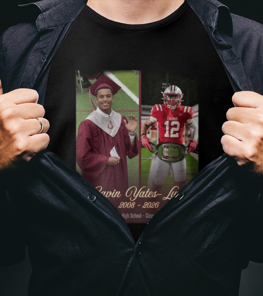 Gavin Yates Lyons Lowndes High School Class Of 2026 2008 2026 T-Shirt
