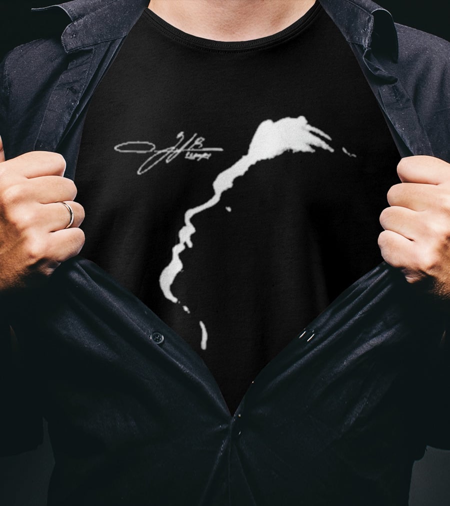 Zach Bryan Signature London Football T-Shirt