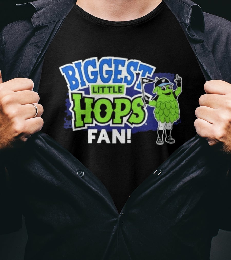 Biggest Little Hops Fan Hillsboro Hops T-Shirt