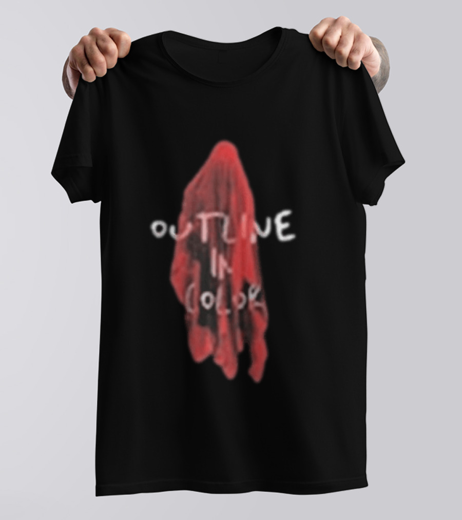 Outline In Color Coast Is Clear Ghost T-Shirt