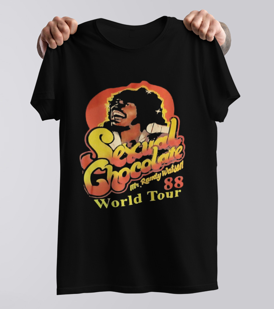 Sexual Chocolate Mr Randy Watson 88 World Tour Eddie Murphy Coming To America T-Shirt