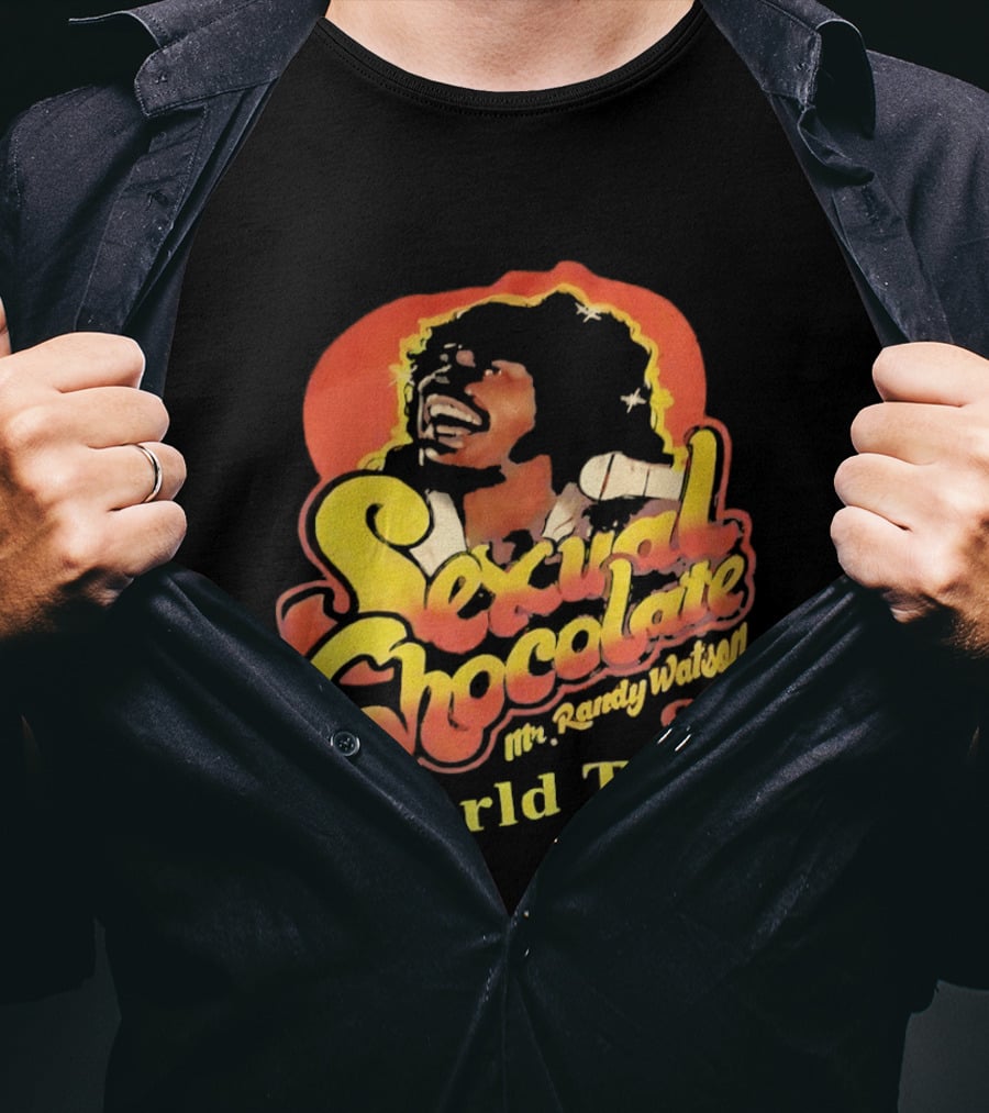 Sexual Chocolate Mr Randy Watson 88 World Tour Eddie Murphy Coming To America T-Shirt
