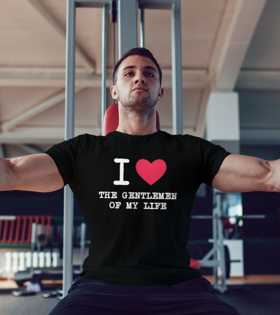 Javier Reyes I Heart The Gentlemen Of My Life T-Shirt