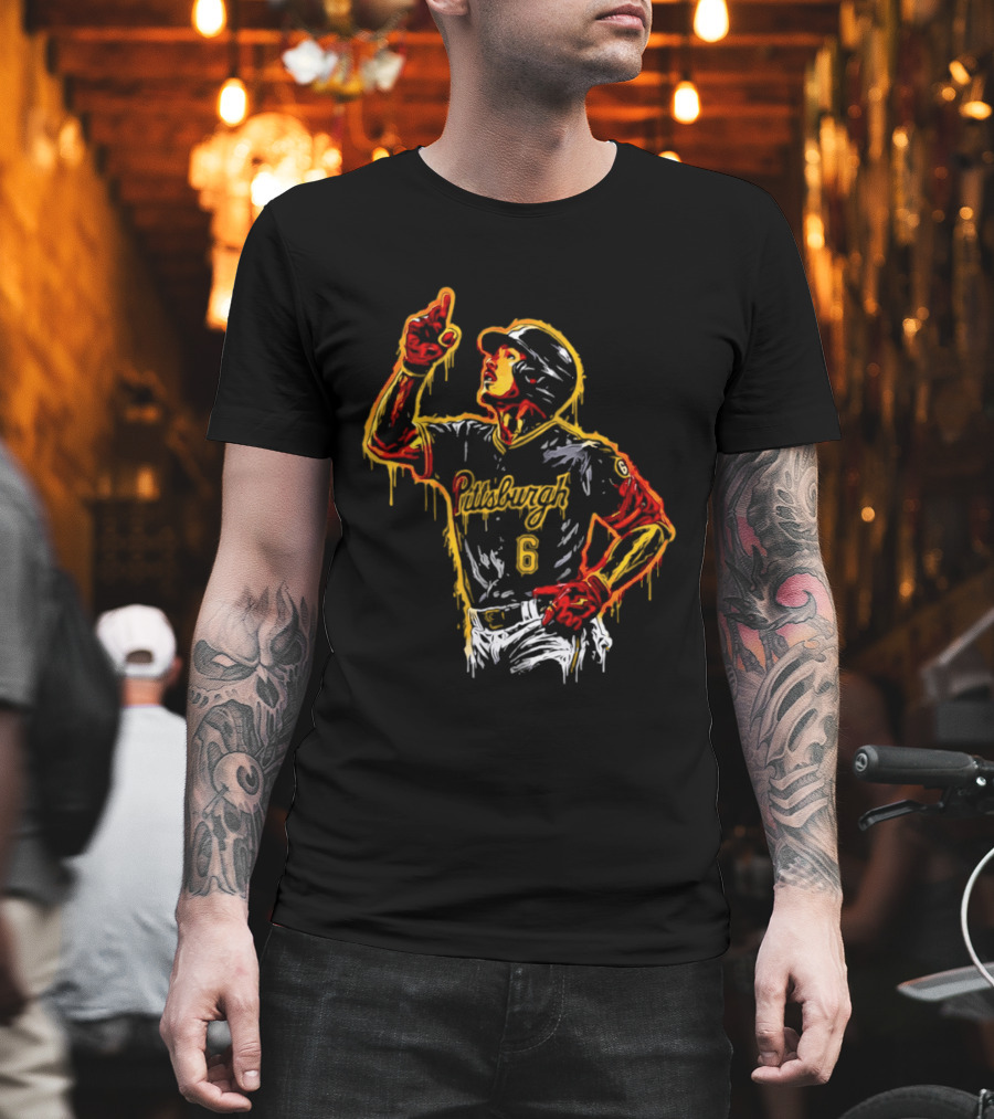 Kondor Paul Skenes Pittsburgh Pirates Baseball MLB 2026 Graffiti T-Shirt