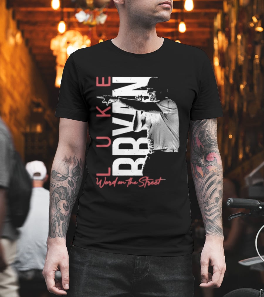 Luke Bryan Word On The Street Tour Merchandise T-Shirt