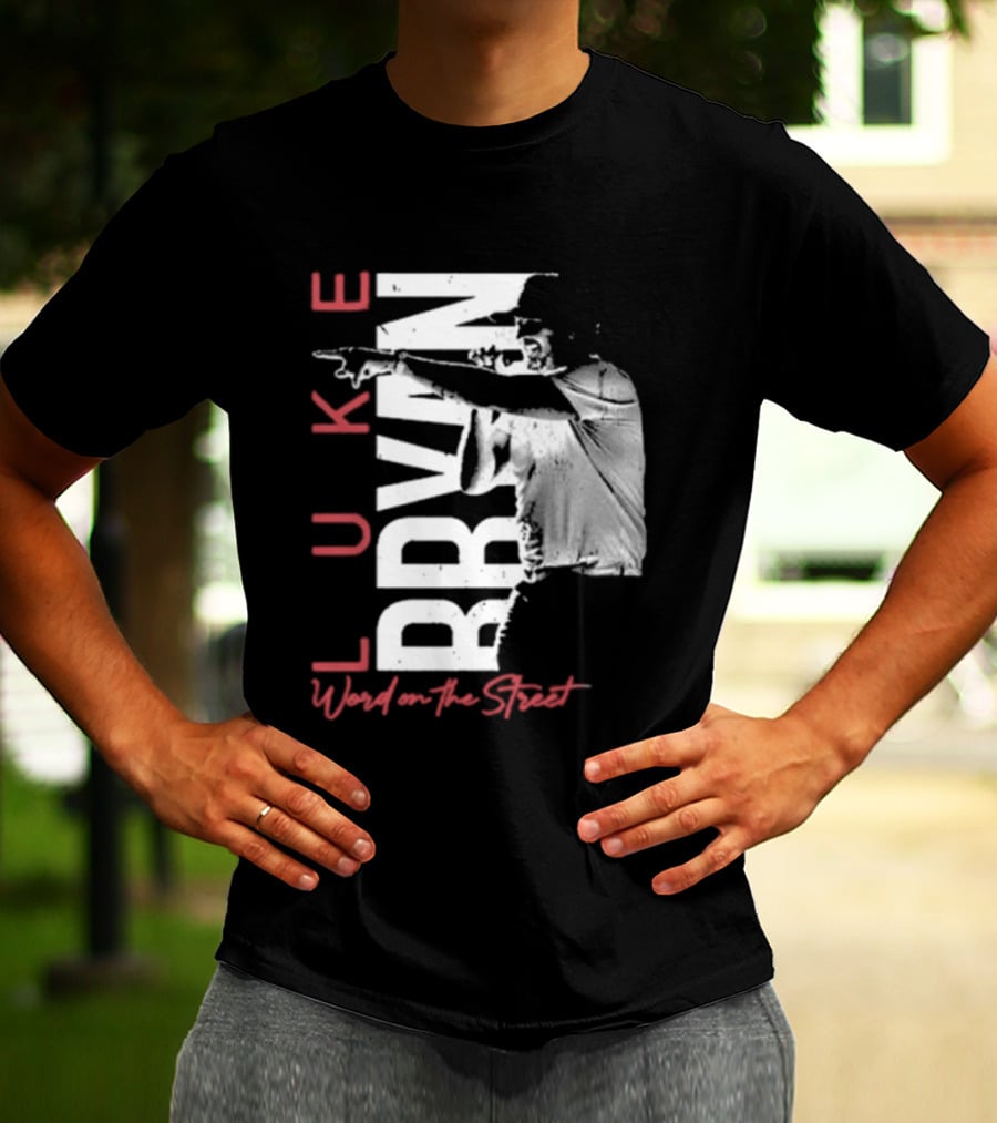 Luke Bryan Word On The Street Tour Merchandise T-Shirt