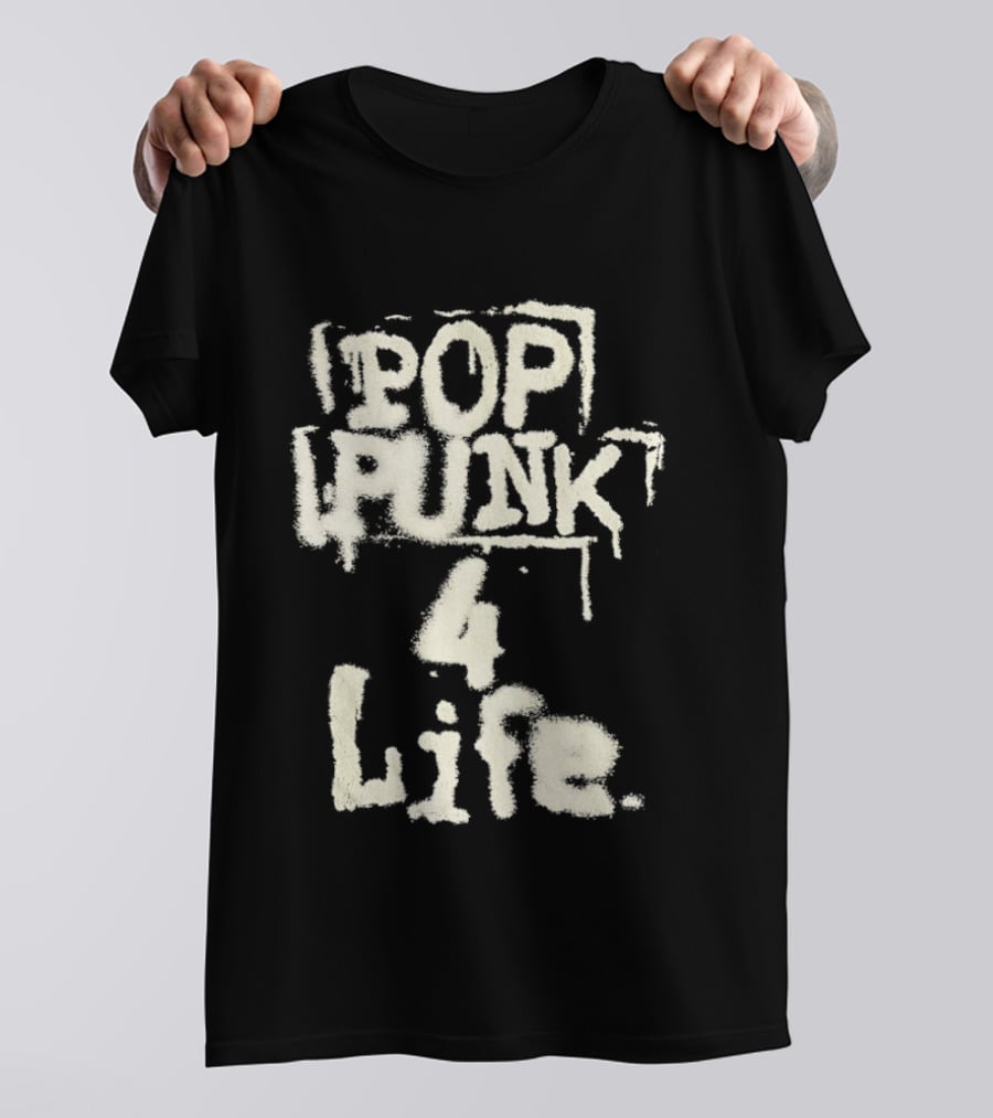 Pop Punk 4 Life Graffiti T-Shirt