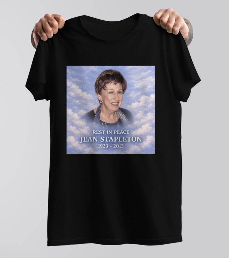 Rest In Peace Jean Stapleton 1923 2013 Memorial Image T-Shirt