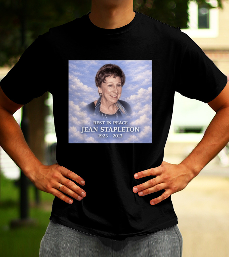 Rest In Peace Jean Stapleton 1923 2013 Memorial Image T-Shirt