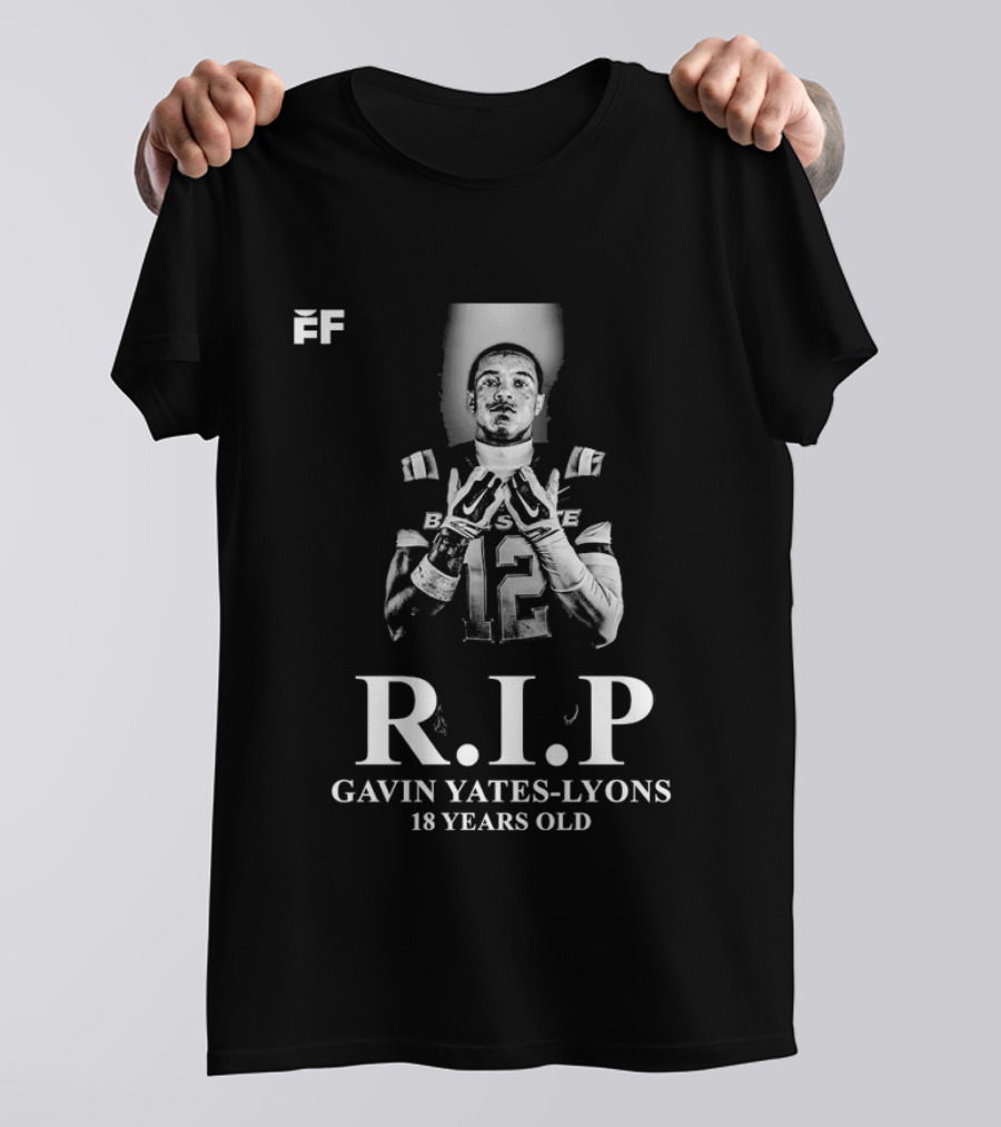 RIP Gavin Yates Lyons Eagles Tribute 18 Years Old T-Shirt