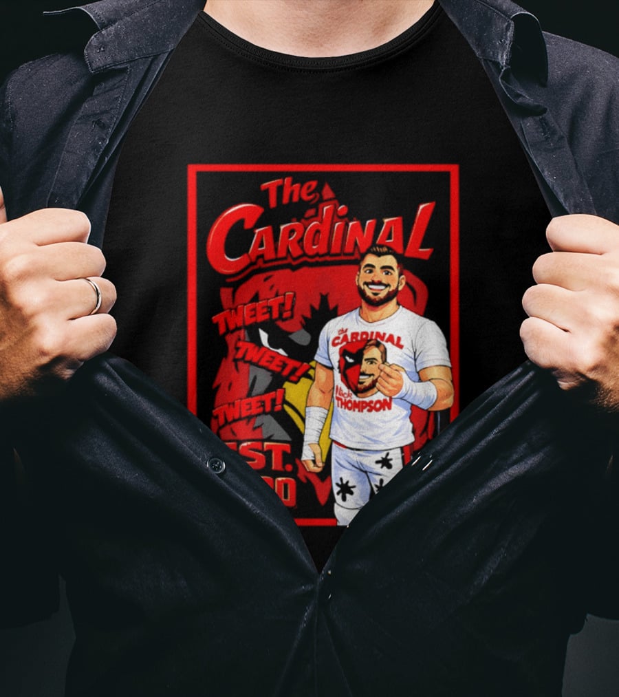 The Cardinal Tweet Tweet Tweet Est 2020 Lick Thompson T-Shirt