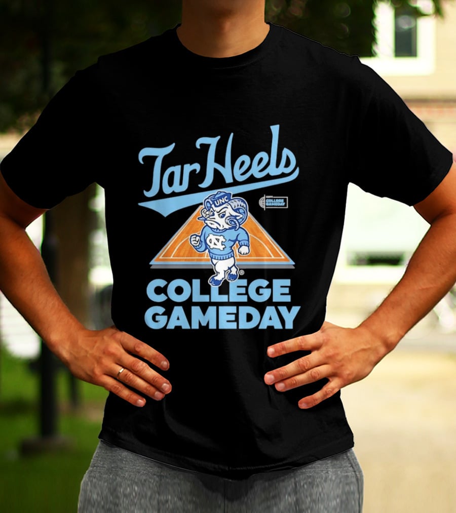 UNC Tar Heels College Gameday Basketball Rams T-Shirt