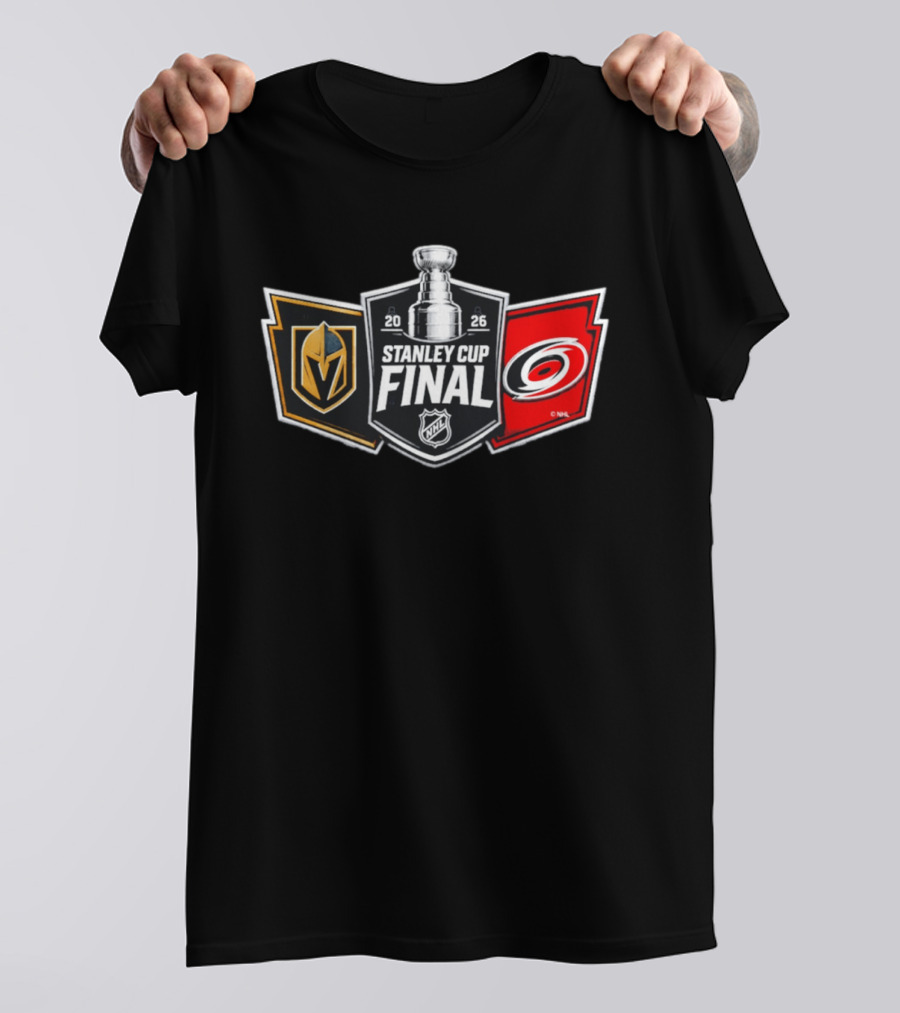 Stanley Cup Final 2026 Vegas Golden Knights Vs Carolina Hurricanes NHL T-Shirt