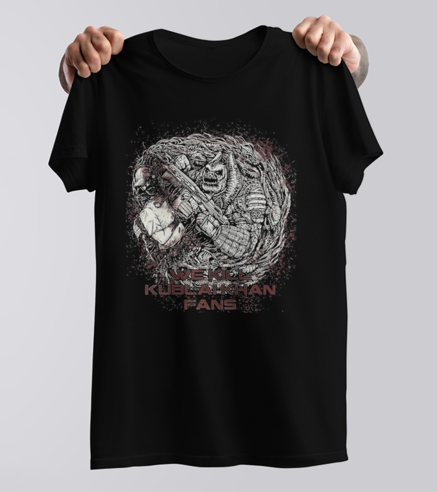 We Kill Kublai Khan Fans Viscera Crown T-Shirt