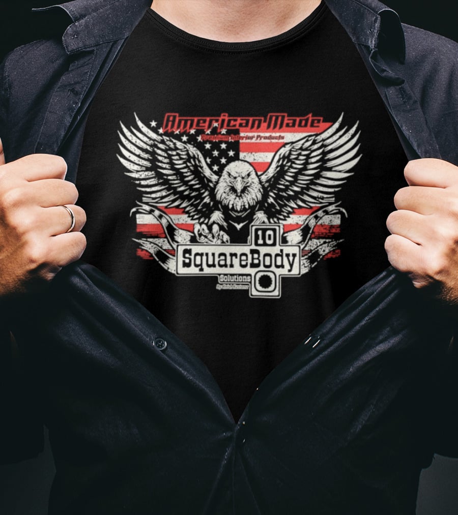 American Made Interior Products SquareBody 10 Knish Kustomz Eagle T-Shirt