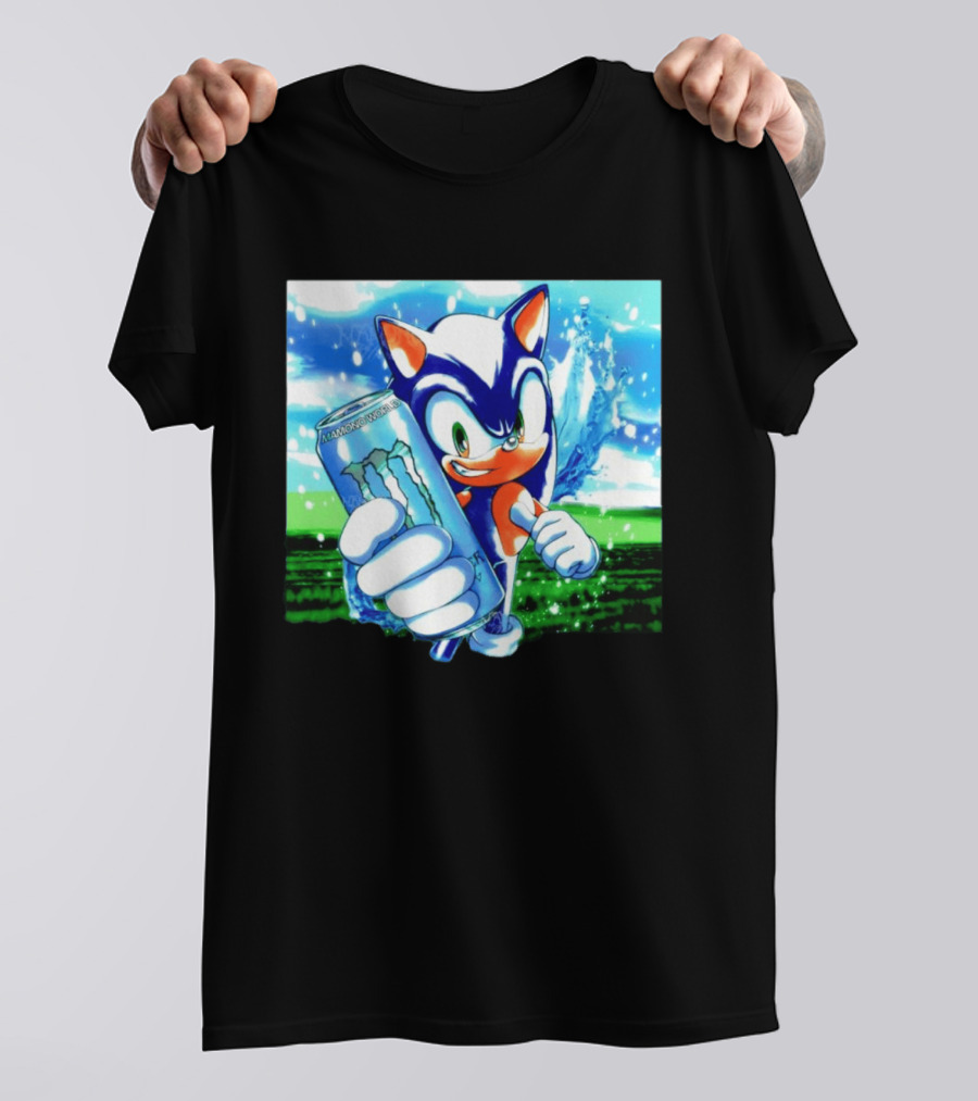 Mamono World Hedgehog Monster Energy T-Shirt