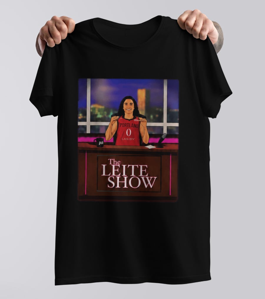 The Leite Show Portland LASB Fire Sarah Ashlee Barker T-Shirt