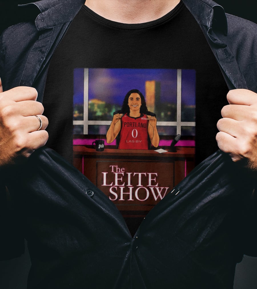 The Leite Show Portland LASB Fire Sarah Ashlee Barker T-Shirt