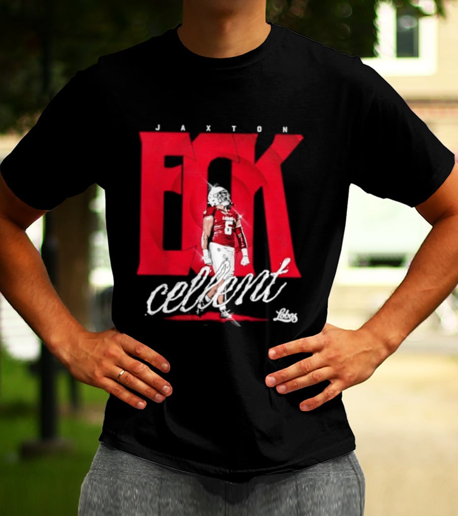 Eck Cellemt New Mexico Football Jaxton T-Shirt