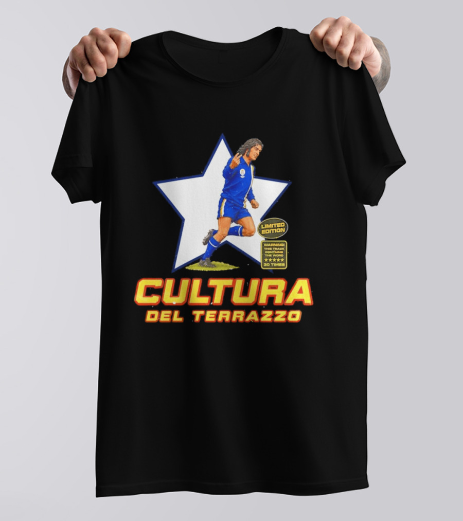 George Best Cultura Del Terrazzo Real Oviedo Iconic Football Star T-Shirt