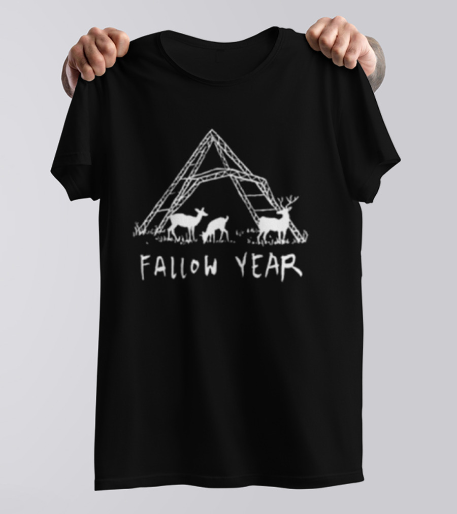 Glastonbury Festival Fallow Year 2026 Pyramid Stage Deer T-Shirt