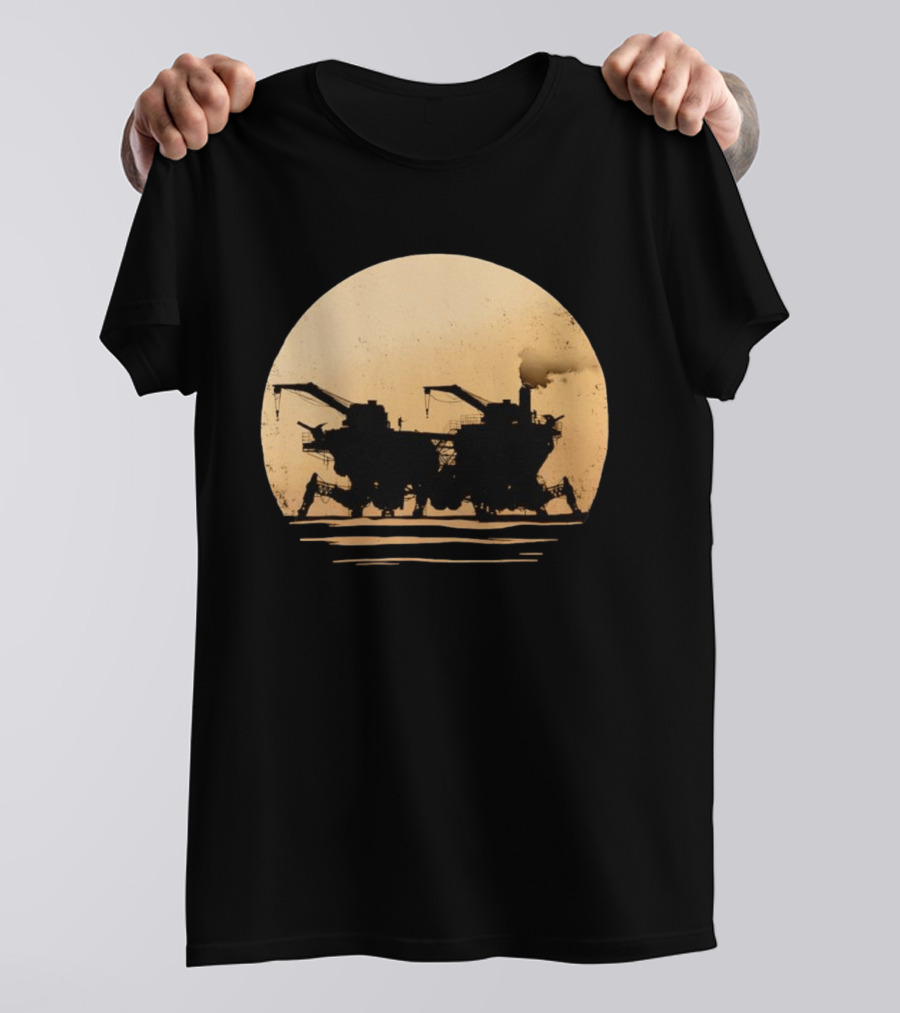 Mortal Engines Walking City Travel Machine Industrial Scene T-Shirt
