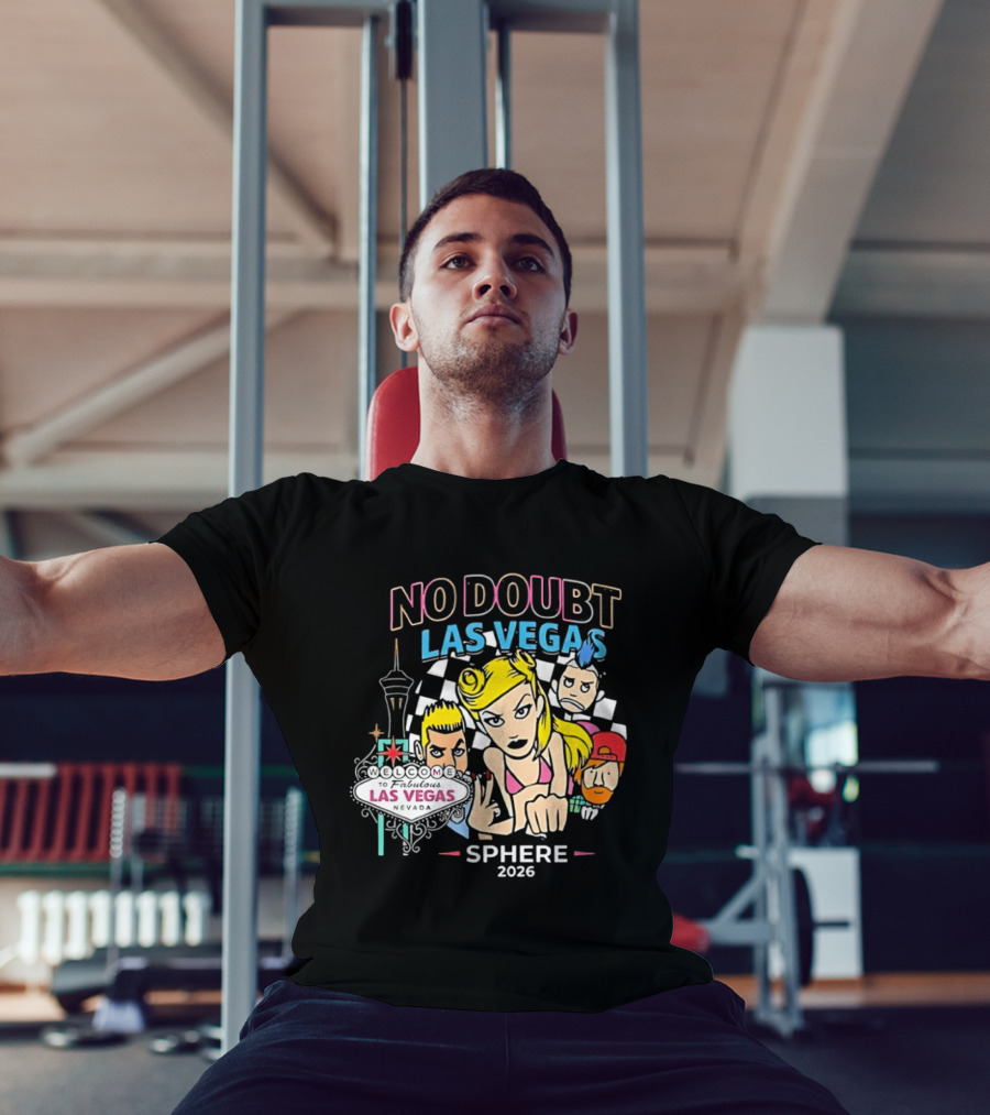 No Doubt Las Vegas Sphere 2026 Concert Merchandise T-Shirt