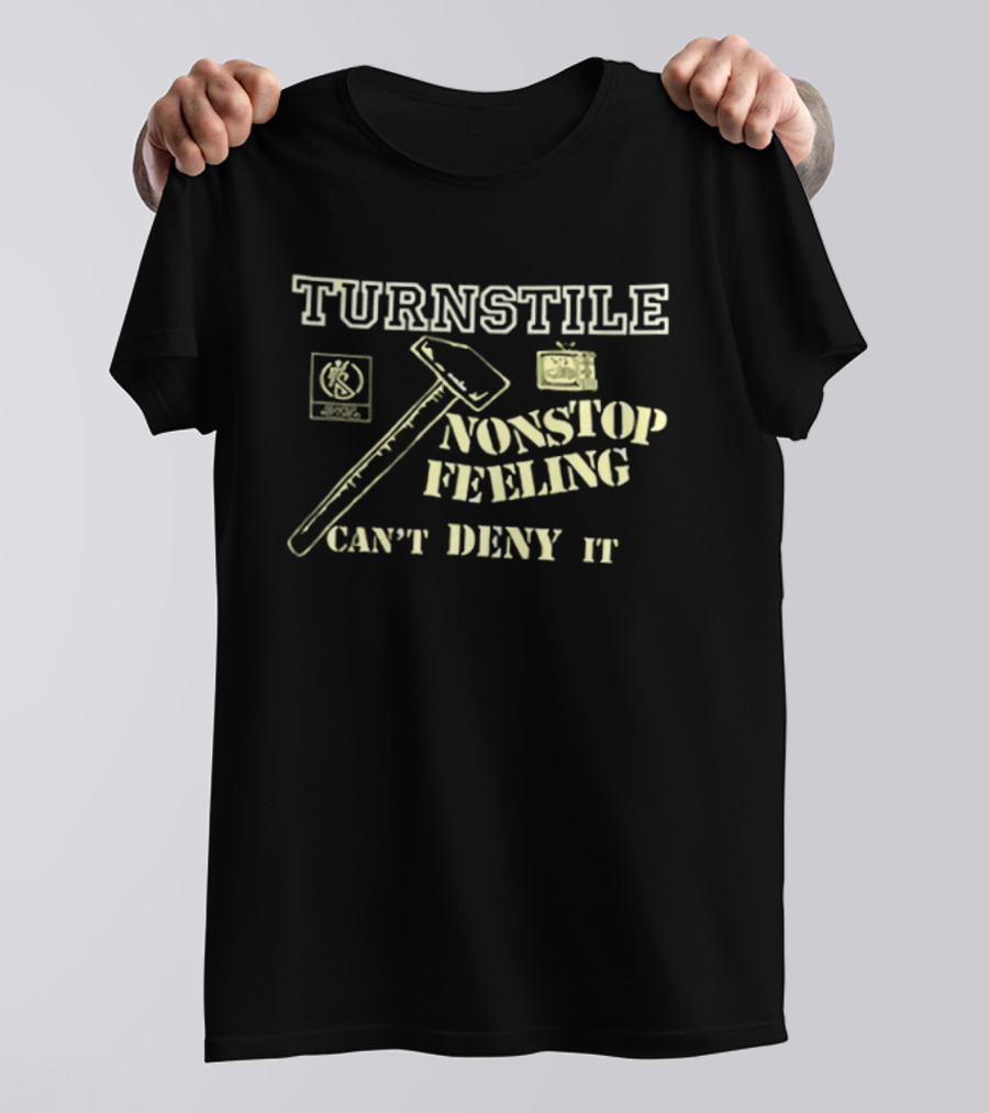 Turnstile Nonstop Feeling Can't Deny It T-Shirt