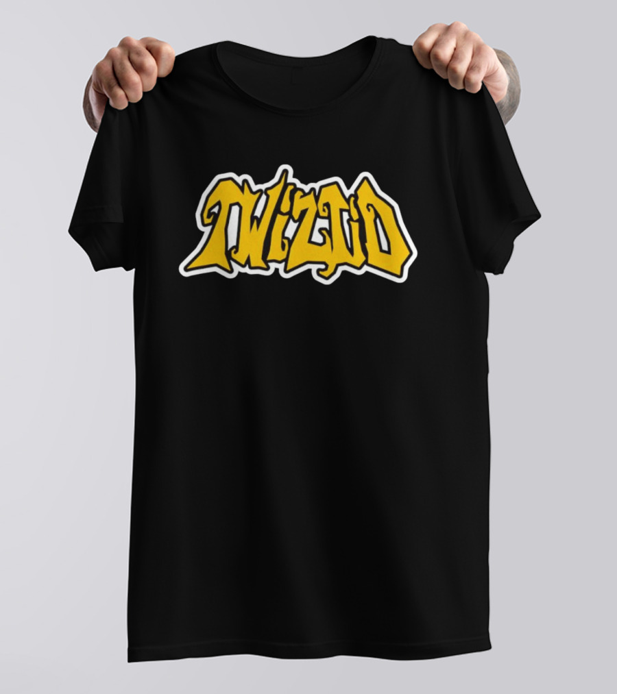 Twiztid Yellow Bold Lettering Monogram T-Shirt