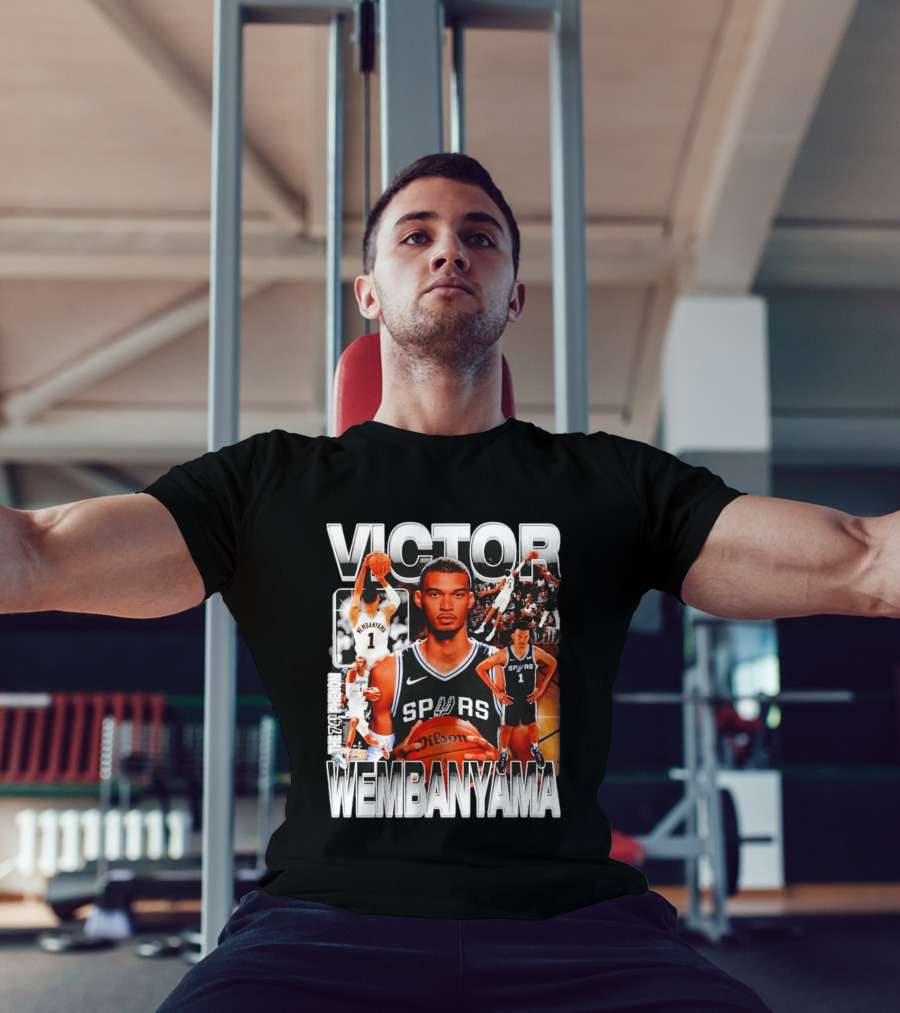 Victor Wembanyama Spurs Phenom Basketball Player T-Shirt