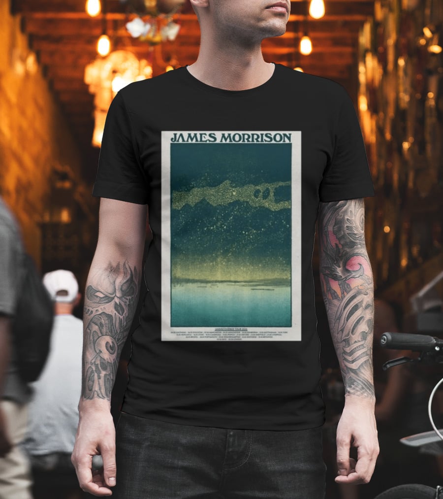 James Morrison Undiscovered Tour 2026 Retro Aesthetic T-Shirt