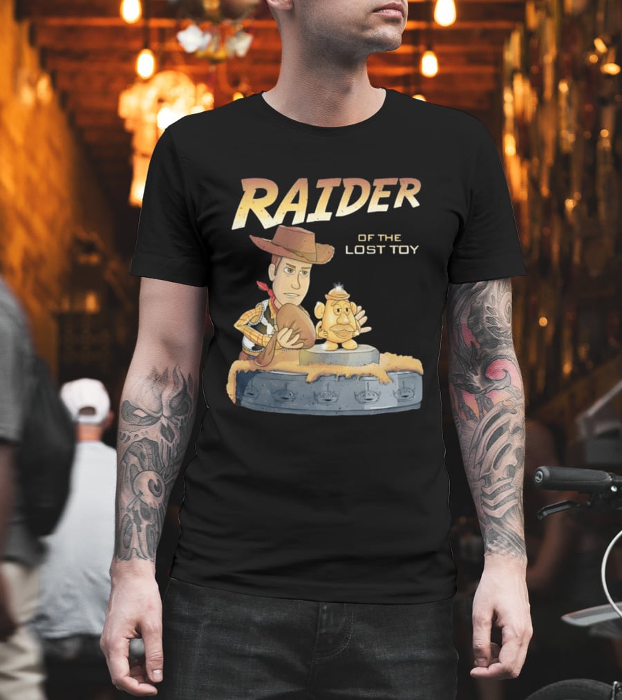 Raiders Toy Story Woody Mr Potato Head Lost Toy T-Shirt