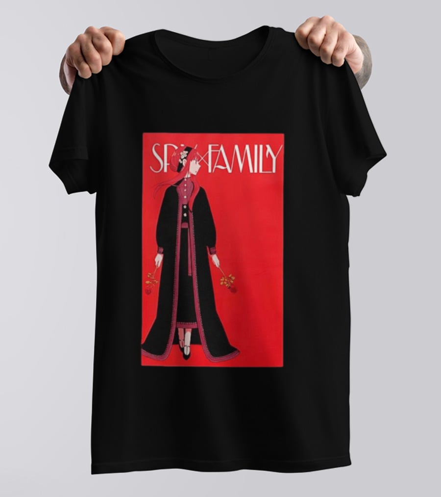 Spy X Family Yor Forger Red Roses T-Shirt