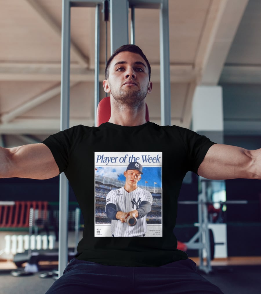 American League May 25 May 31 2026 Ben Rice Player Of The Week Yankees T-Shirt
