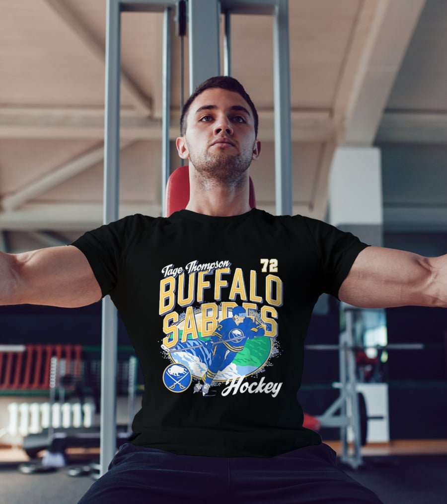 Tage Thompson 72 Buffalo Sabres Hockey Player T-Shirt