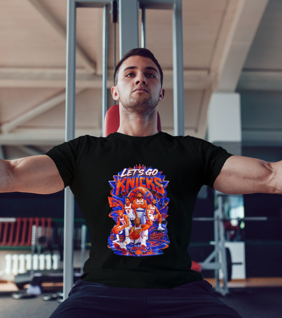Jalen Brunson New York Knicks Let's Go 2026 NBA Basketball Players T-Shirt