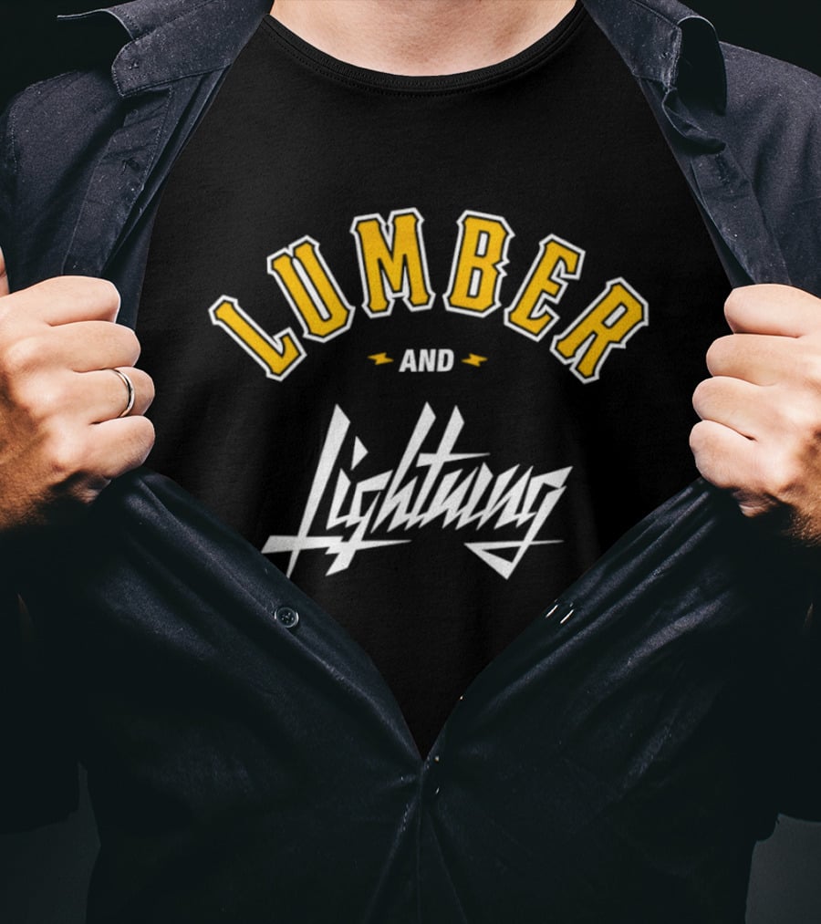 Pittsburgh Pirates Lumber And Lighting Baseball MLB 2026 T-Shirt