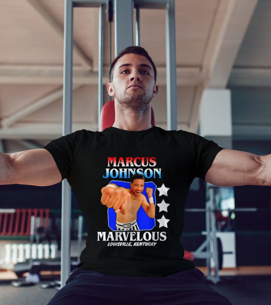 Marcus Johnson Marvelous Boxer Louisville Kentucky T-Shirt