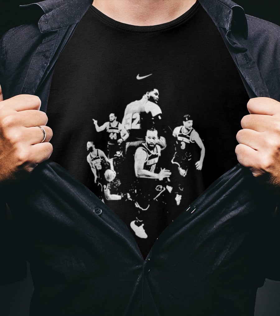 New York Knicks Collage Evan Fournier Teammates Nike Basketball T-Shirt