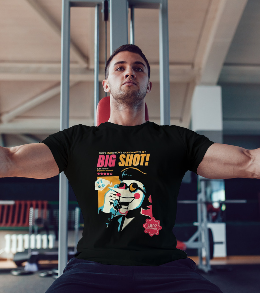 That's Right Now's Your Chance To Be A Big Shot Spamton G Neo 1997 Kromer Deltarune T-Shirt