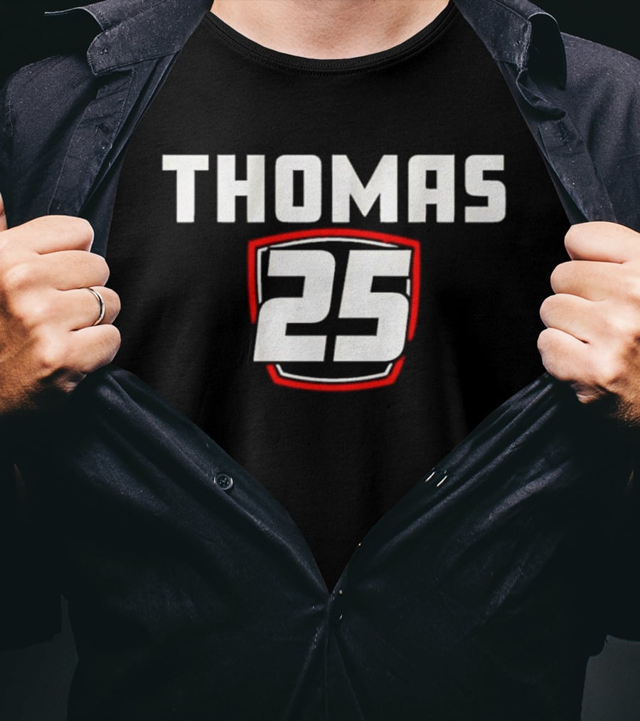 Thomas 25 Sports Team Orange T-Shirt