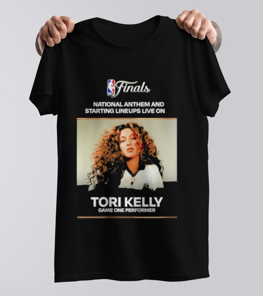 NBA Finals Tori Kelly Game One Performer National Anthem And Starting Lineups Live T-Shirt