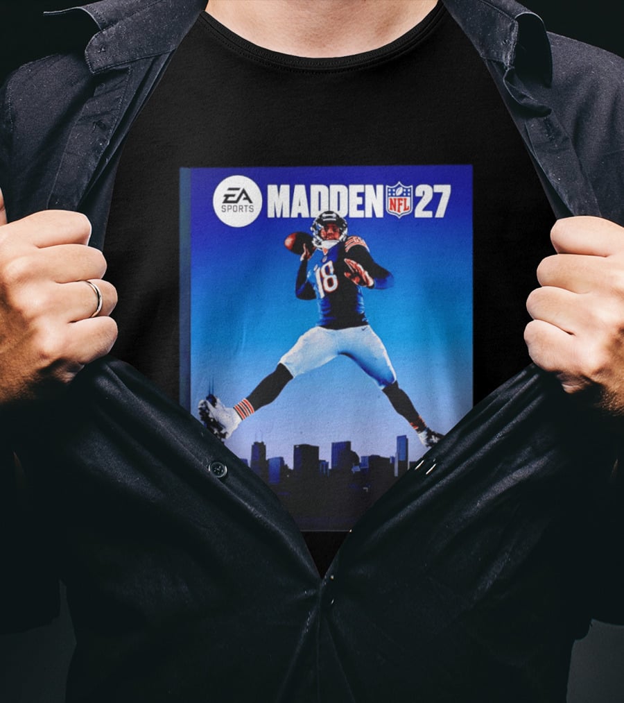 EA Sports Madden 27 NFL Chicago Bears Skyline NFLPA T-Shirt